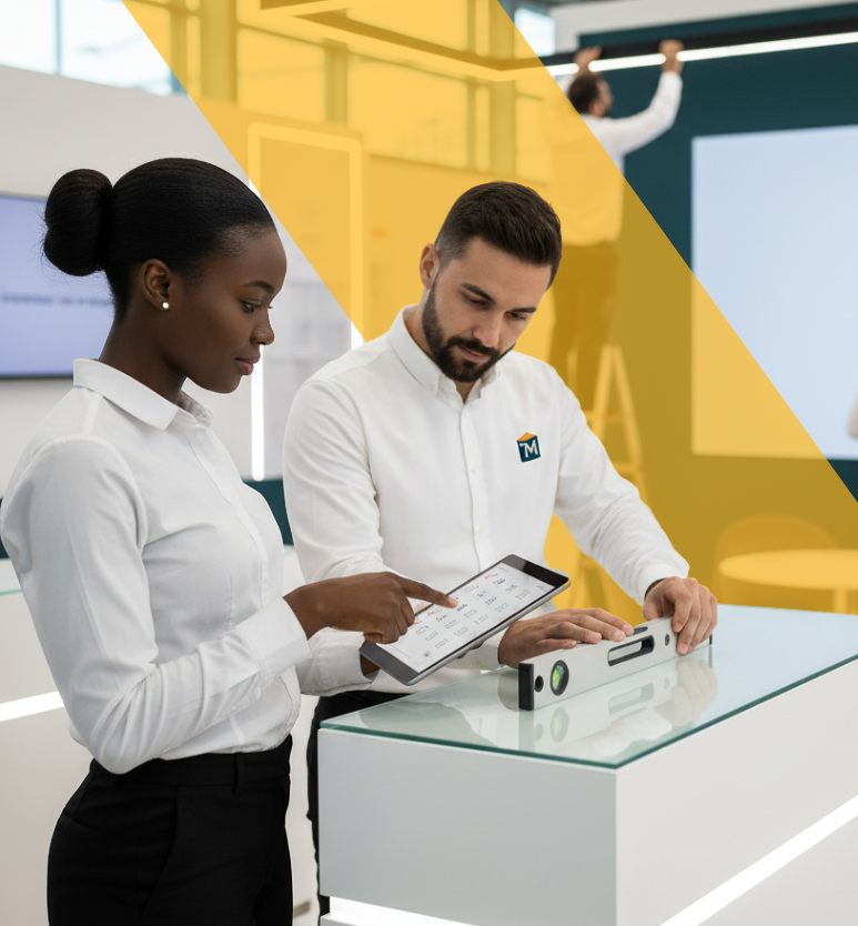 Stand para feiras e eventos - T.M  Montadora de Stands