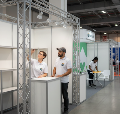 Stands modulares e padrão - T.M  Montadora de Stands